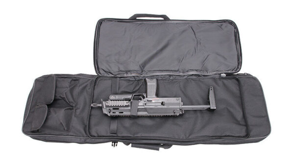 Geanta transport 96 Cm neagra cu doua buzunare mari