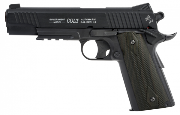 Pistol Colt 1911 Rail Gun Metal Slide