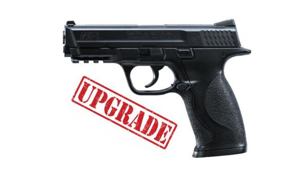 Pistol Smith & Wesson M&P40 Metalic Co2 NBB (Upgrade)