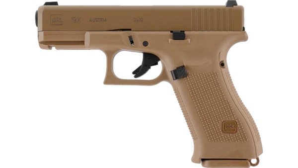 Pistol GLOCK 19X Coyote  Recul GBB- GreenGas