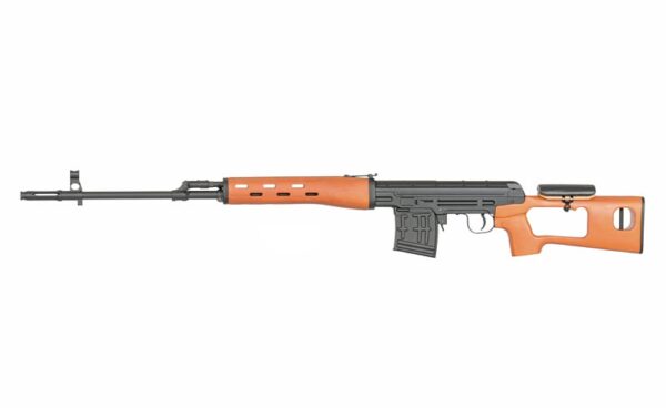 Pusca Airsoft SVD Sniper Rifle Real Wood